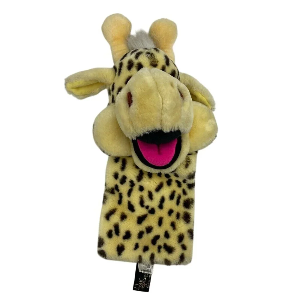 24K Polar Puff Giraffe Hand Puppet 15